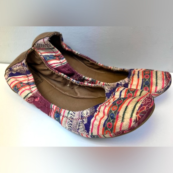 Lucky Brand-Stretch flats-Size:‎ 8-1/2, Pre-Owned - Picture 1 of 6